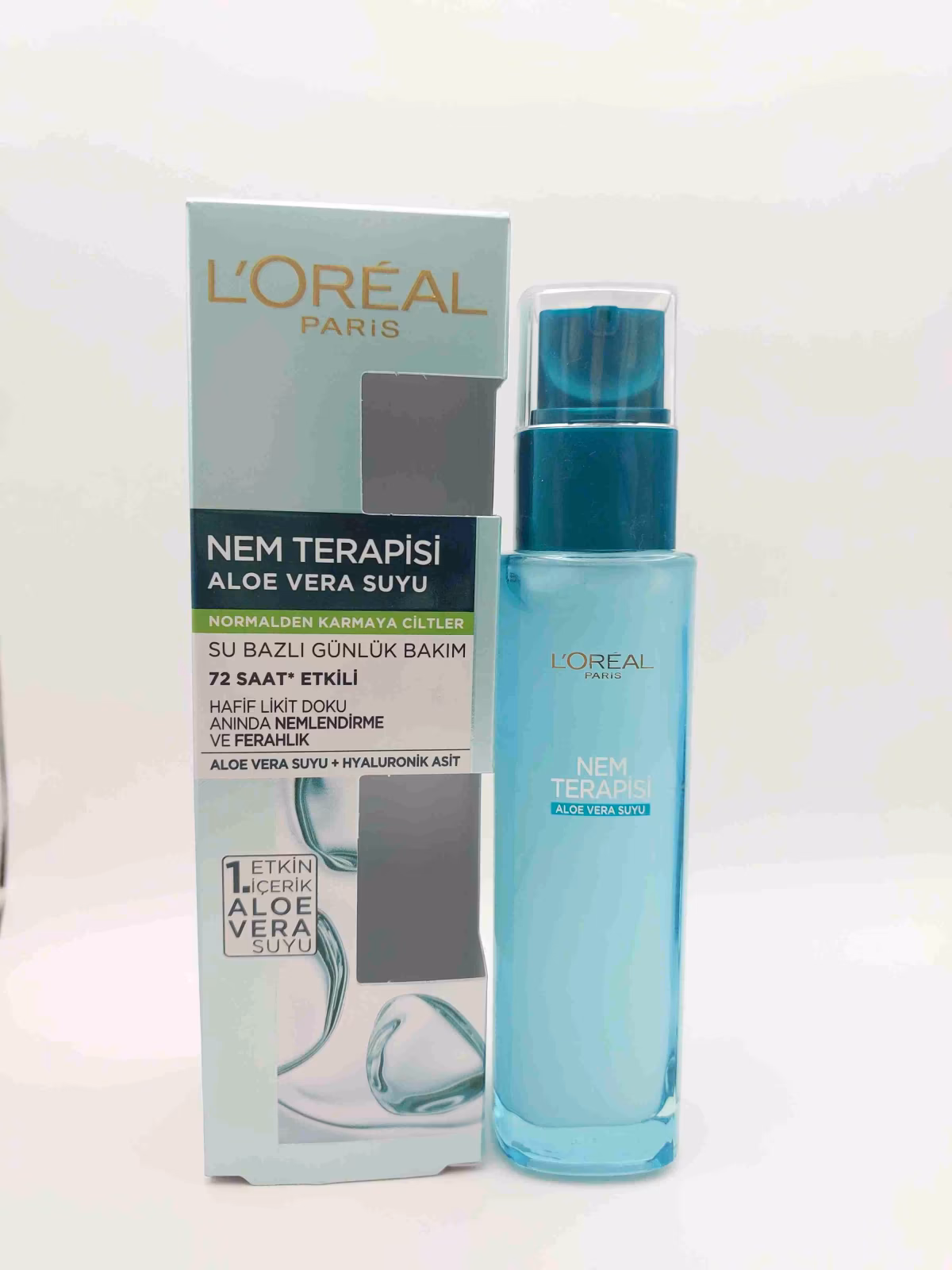 سرم آبرسان نم تراپی آلوورا لورآل پاریس ( L'OREAL ) پوست نرمال تا خشک