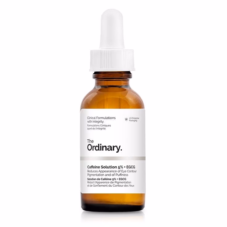 سرم دور چشم اوردینری مدل Caffeine Solution 5% + EGCG کاهش تیرگی و پف دور چشم حجم 30ml