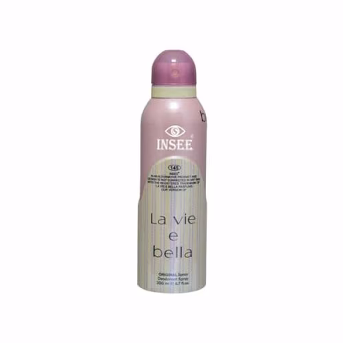 اسپری خوشبو کننده بدن اینسی مدل La Vie Est Bella؛ عطری زنانه با رایحه‌ای الهام گرفته از زندگی زیبا و ماندگاری بالا