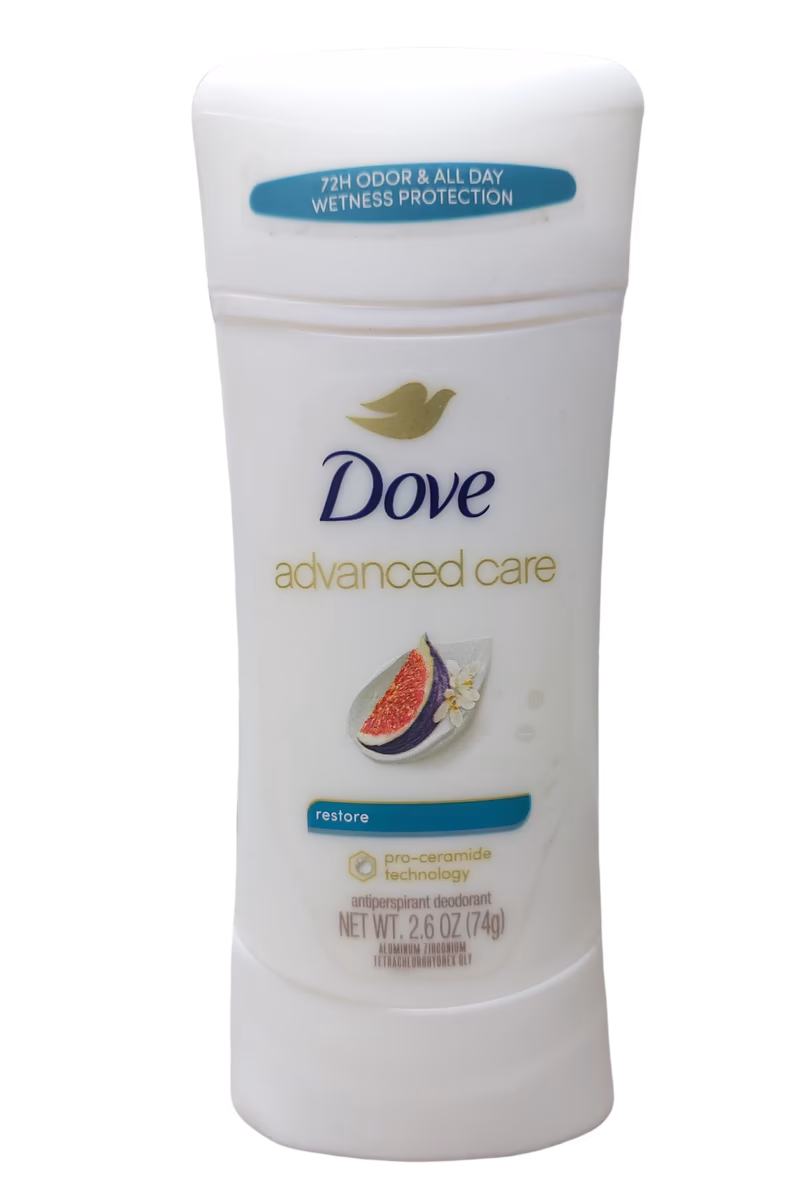 استیک ضد تعریق زنانه داو Dove سری Advanced Care مدل Restore رایحه انجیر وزن 74 گرم