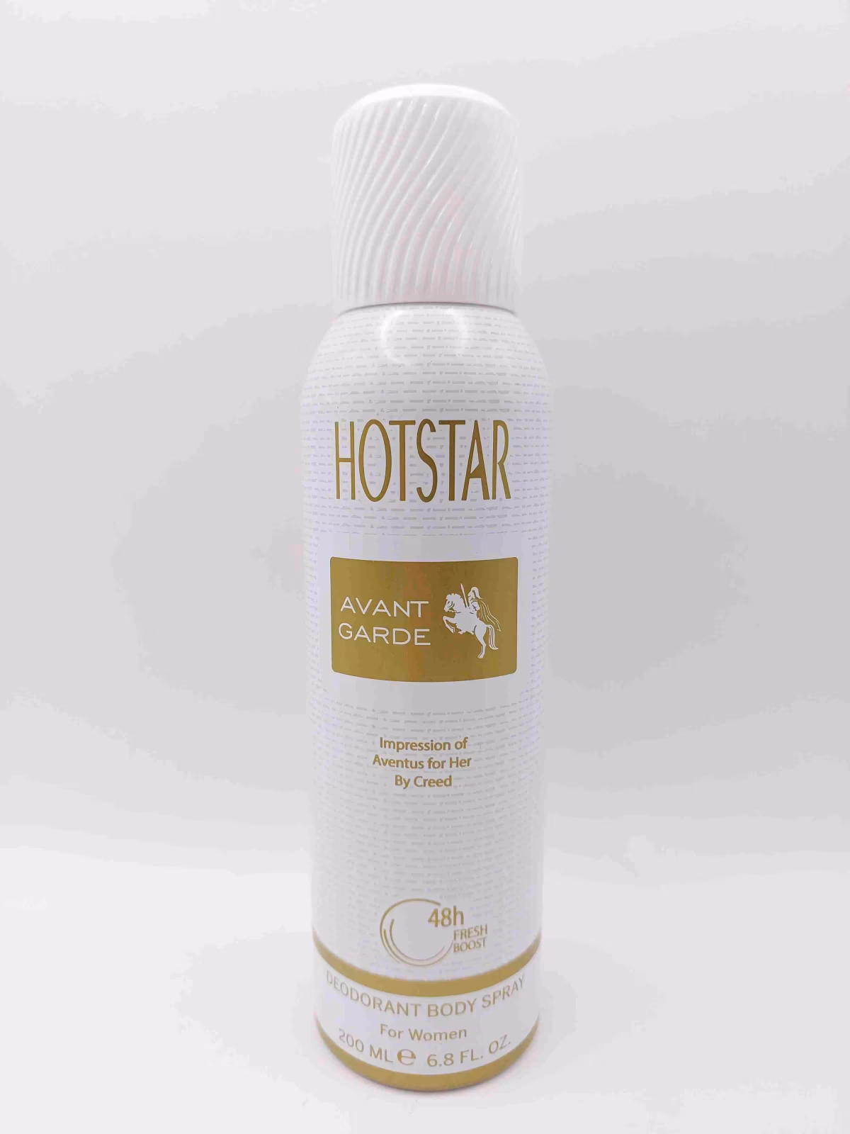 اسپری بدن زنانه Hotstar Avant Garde رایحه عطر Aventus for Her برند Creed