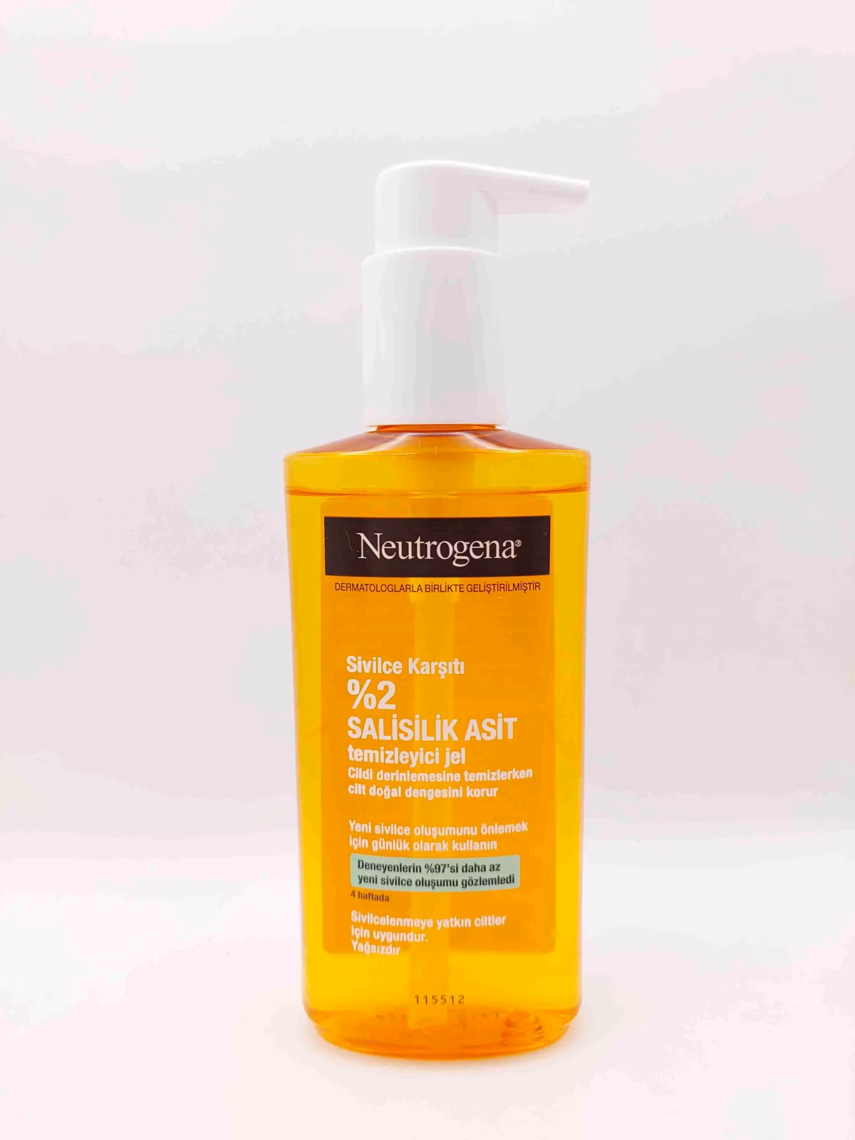 ژل شستشوی ضد جوش صورت حاوی 2% سالیسیلیک اسید نوترژینا ( Neutrogena )