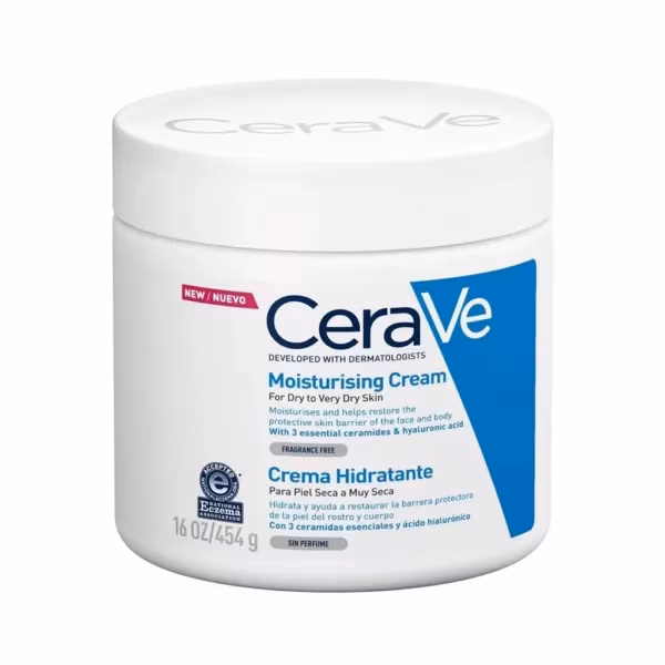 کرم مرطوب‌کننده سراوی پوست خشک و خیلی خشک | Cerave Moisturizing Cream Dry & Very Dry Skin