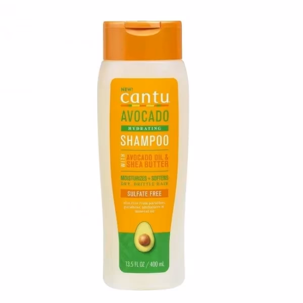 شامپو بدون سولفات آبرسان کنتو حاوی آووکادو و شی باتر | Cantu Sulfate-Free Hydrating Shampoo White Label