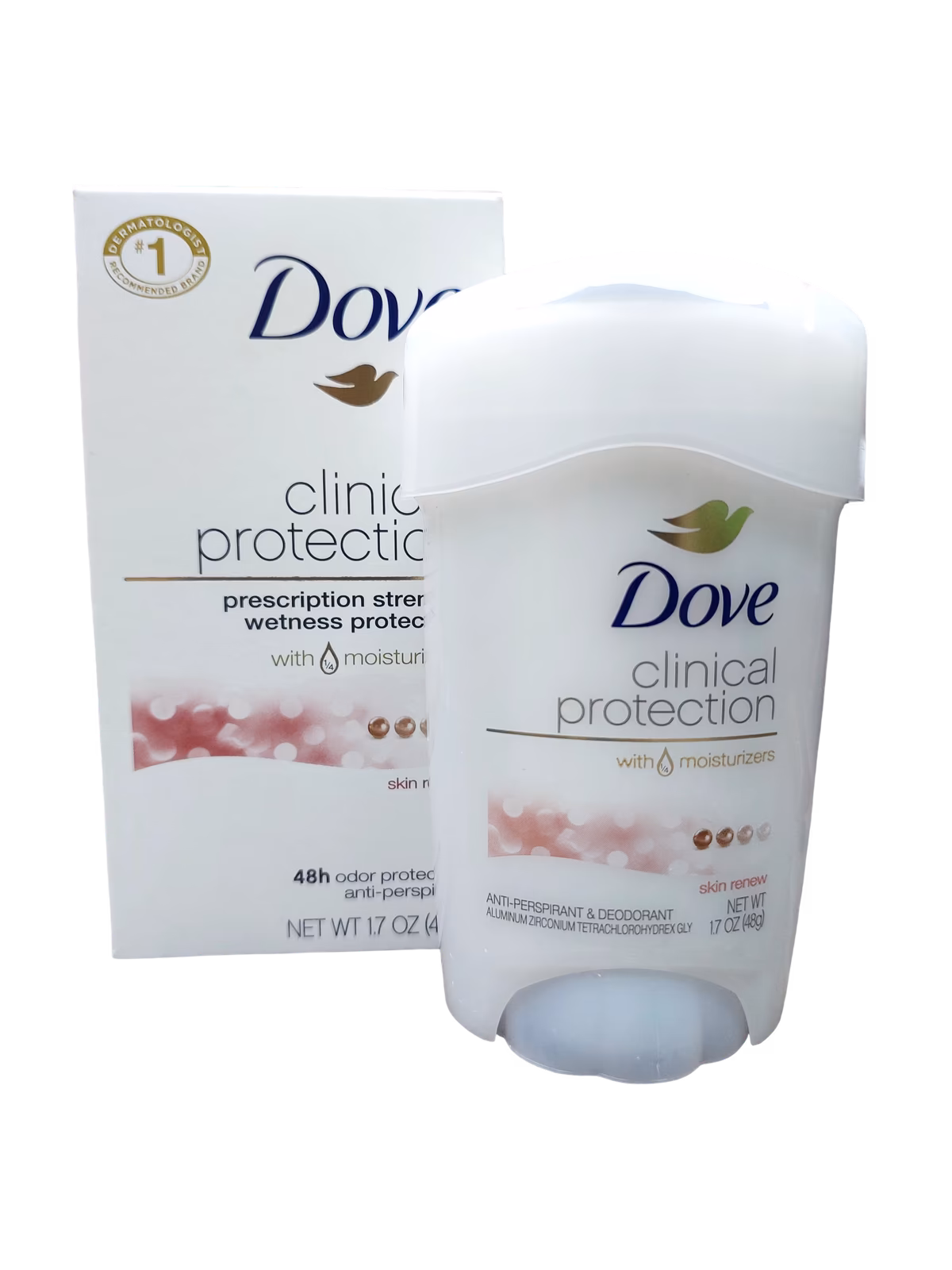 استیک ضد تعریق کلینیکال بانوان مدل Skin Renew داو 48 گرم