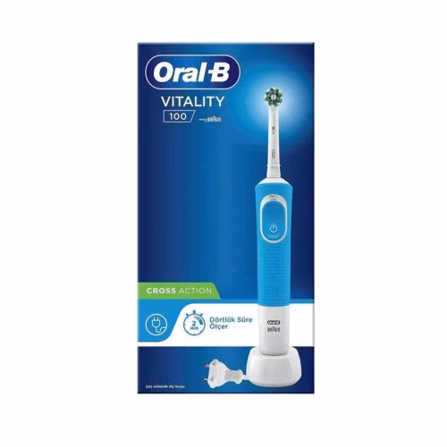 مسواک برقی اورال-بی مدل Vitality Cross Action؛ پاک‌کننده عمیق و هوشمند دندان‌ها