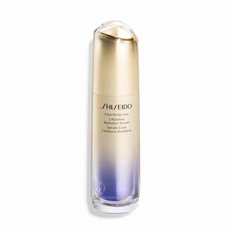 سرم روشن‌کننده و لیفتینگ پوست شیسیدو Vital Perfection LiftDefine حاوی ویتامین C و عصاره گیاهان 40ml