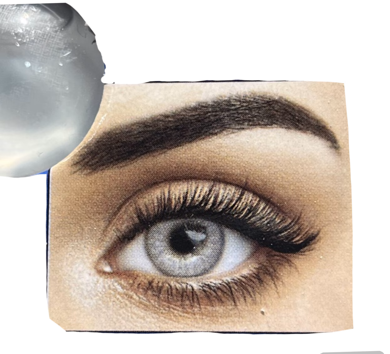 لنز لاکی لوک مدل Ice Gray 1 | لنز رنگی خاکستری یخی