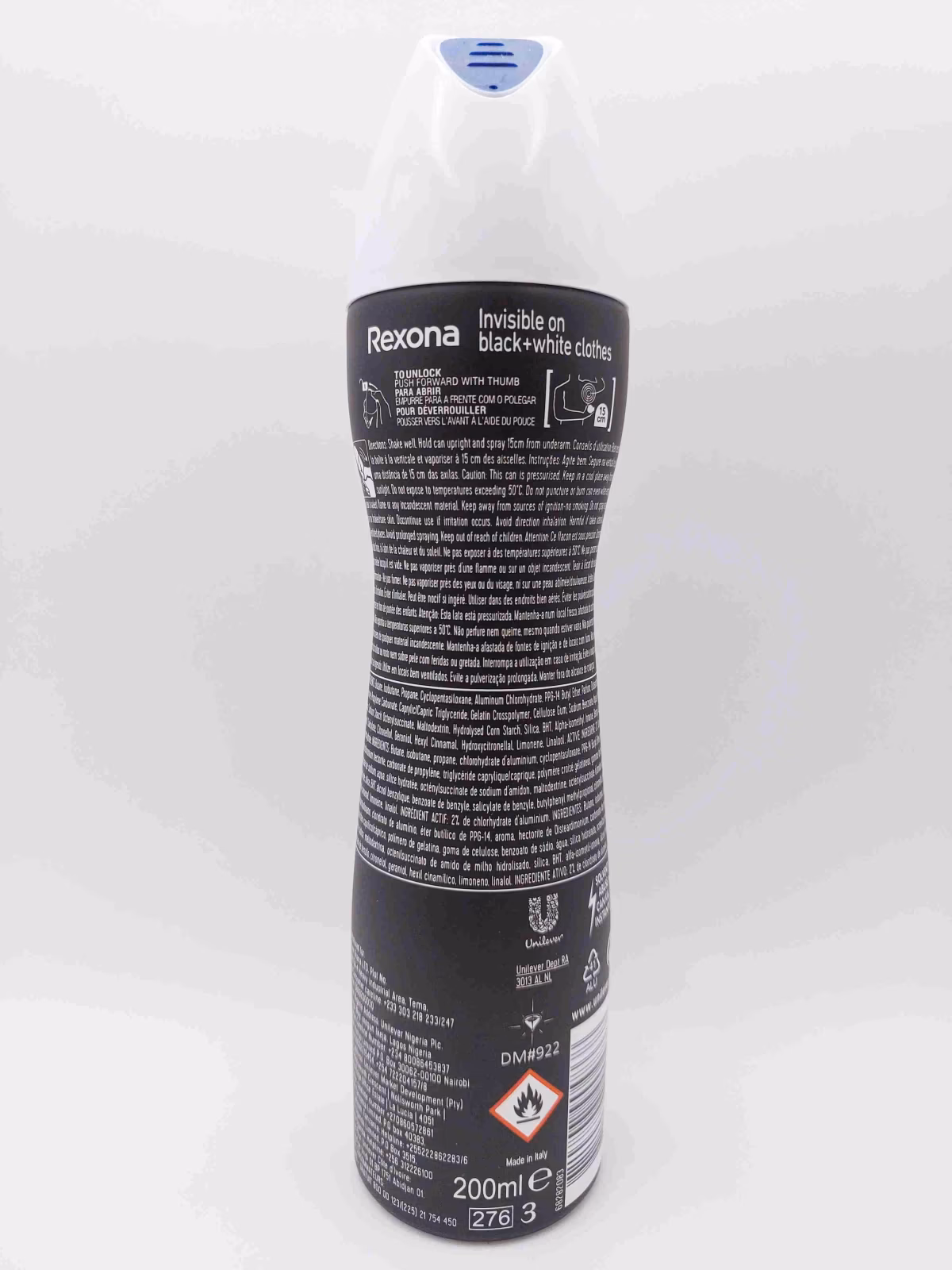 رکسونا زنانه اینویزیبل آن بلک اند وایت Rexona invisible on black + white clothes — تصویر ۲