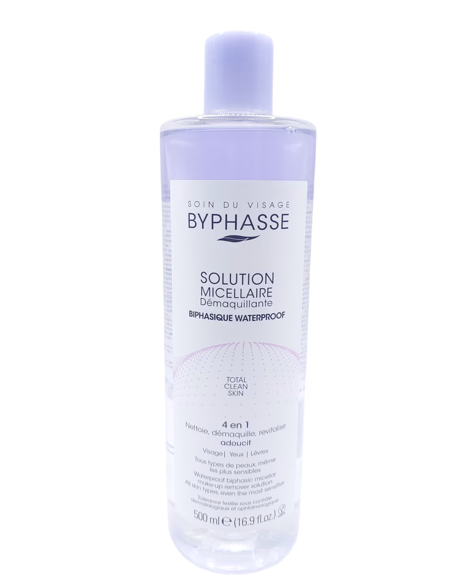 میسلار واتر دوفاز ضد آب انواع پوست بایفس ( BYPHASSE )
