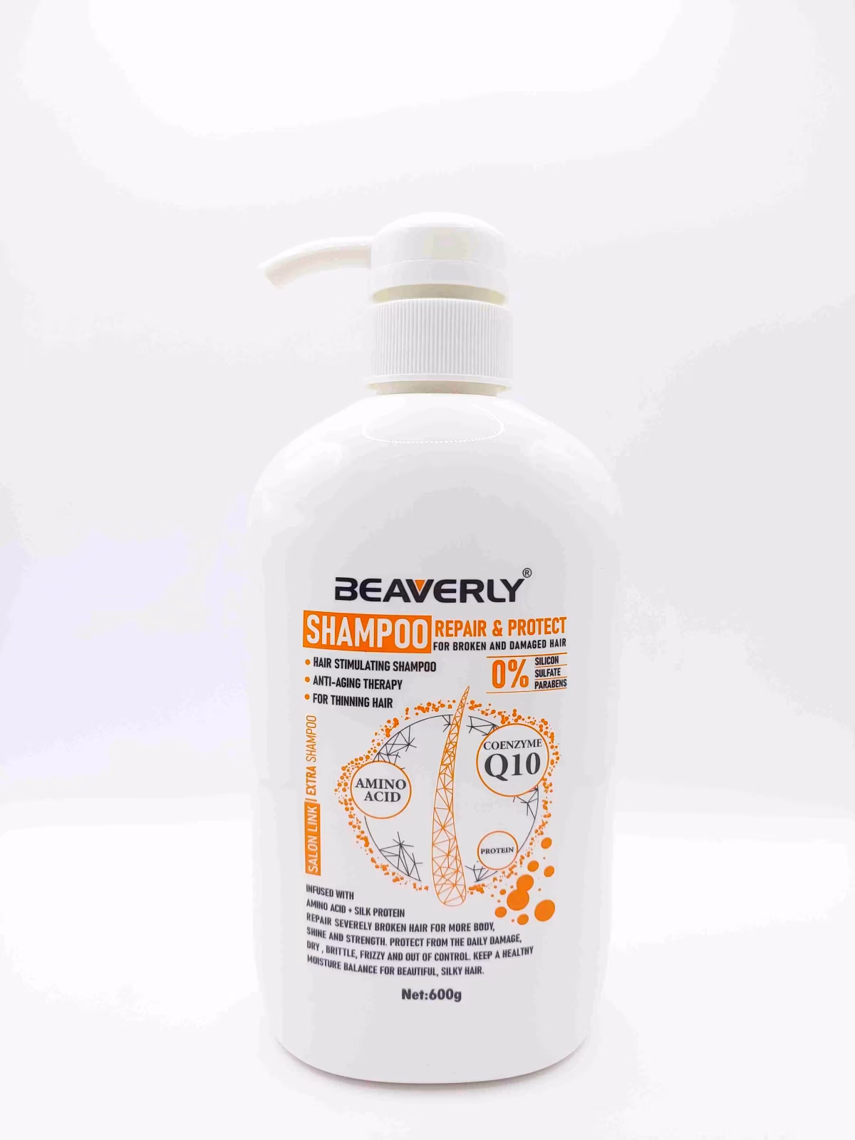 شامپو ترمیم کننده و محافظ مو Q10 بیورلی ( BEAVERLY )