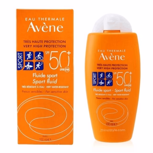 فلوئید ضد آفتاب اون مدل Sport پوست حساس SPF50 حجم ۱۰۰ میل؛ محافظت فوق قوی و مقاوم در برابر تعریق و آب