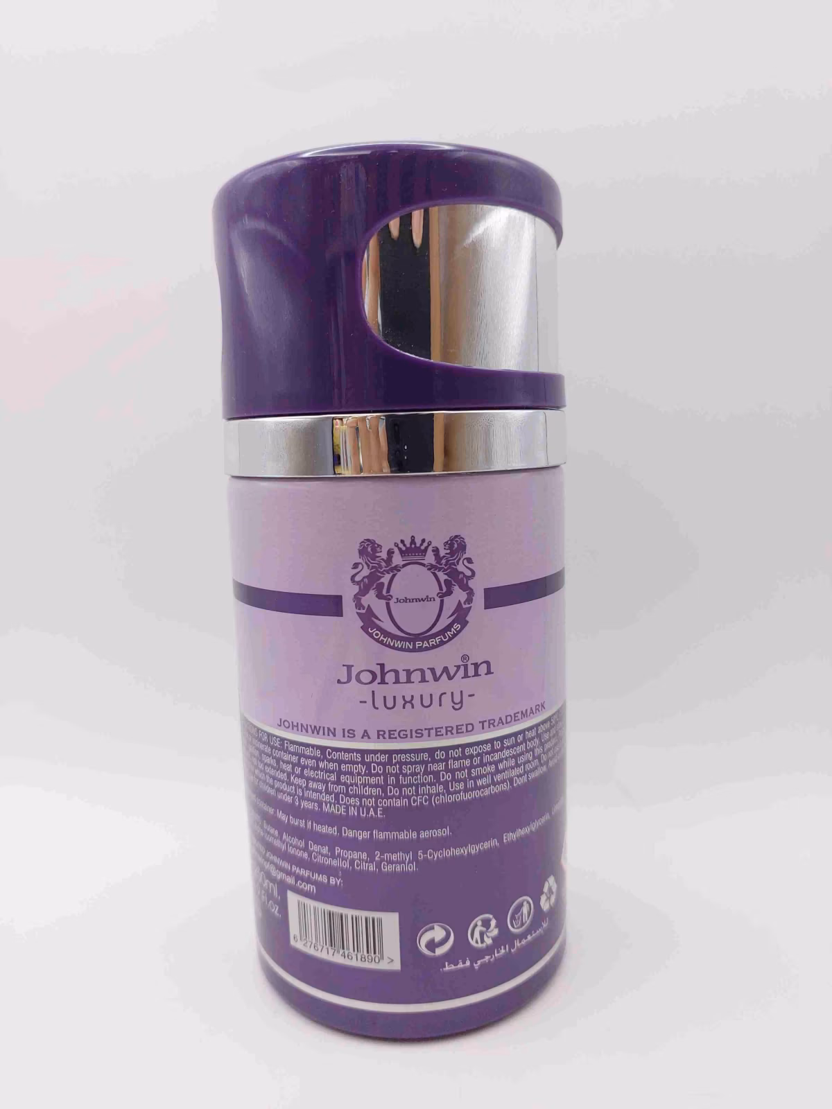 اسپری دئودورانت جانوین Johnwin با رایحه Ténèbres Lover Dose — تصویر ۲