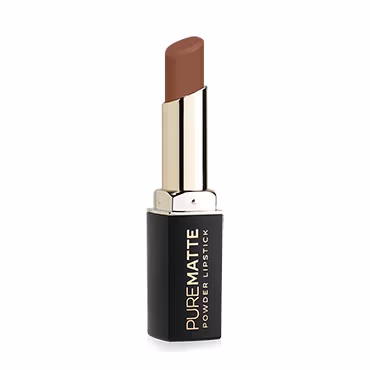 رژلب جامد مخملی گلدن رز مدل Pure Matte شماره 126 - قرمز آلوئی تیره