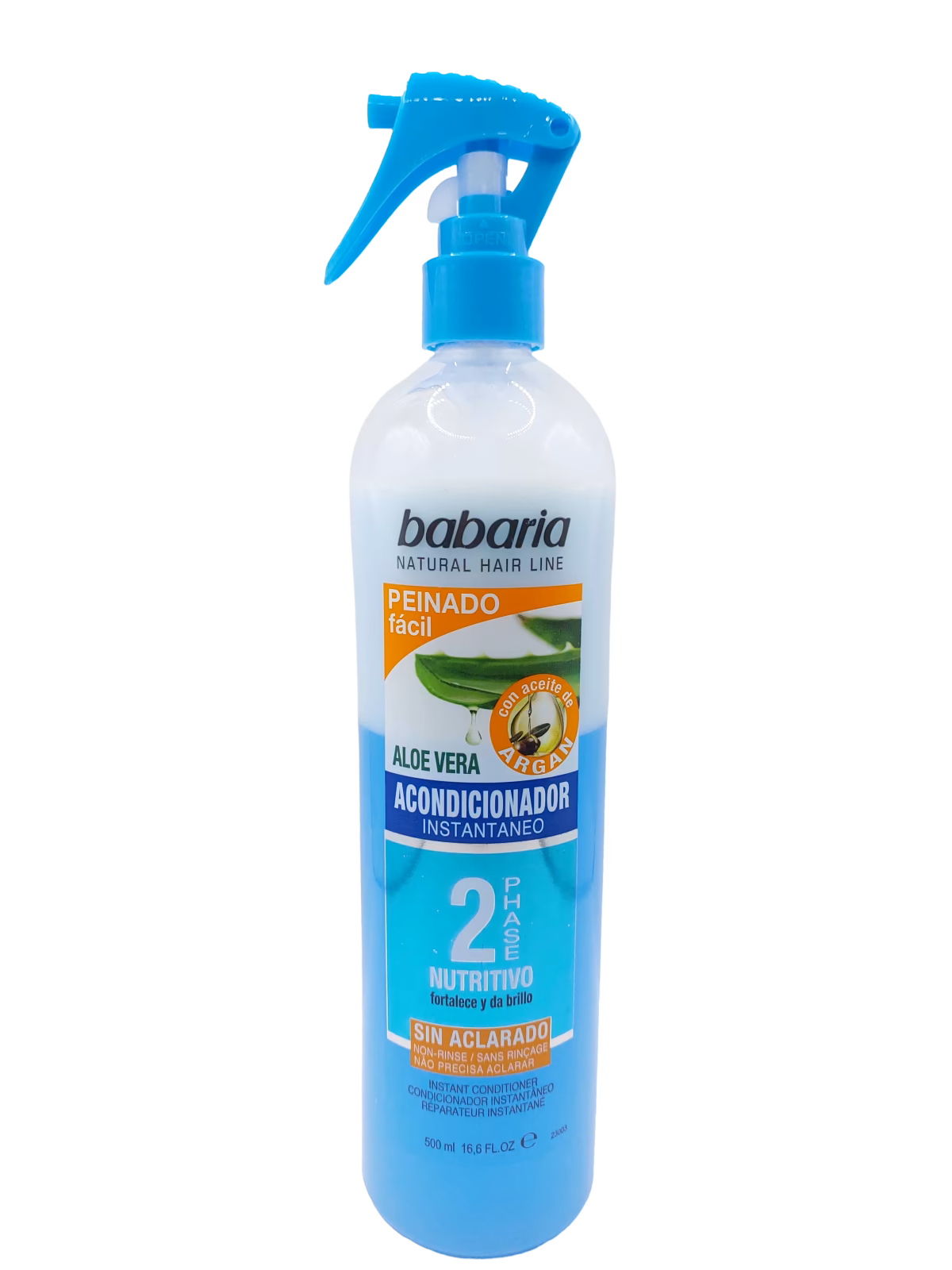 اسپری مو باباریا مدل Aloe Vera حجم 500 میلی لیتر