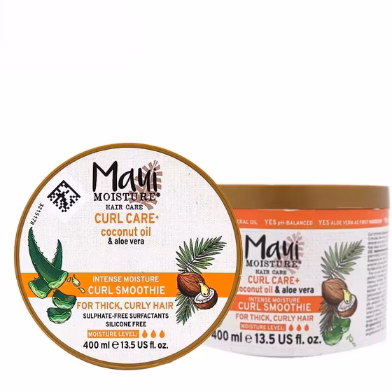 ماسک مو روغن نارگیل و آلوئه‌ورا مخصوص موهای فر ماوی | Maui Moisture Curl Quench Hair Mask