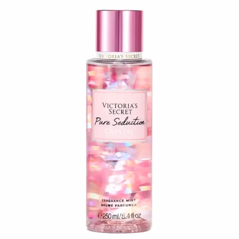 بادی اسپلش زنانه ویکتوریا سکرت مدل Pure Seduction Crystal – رایحه اغواگر میوه‌ای با درخشش کریستالی