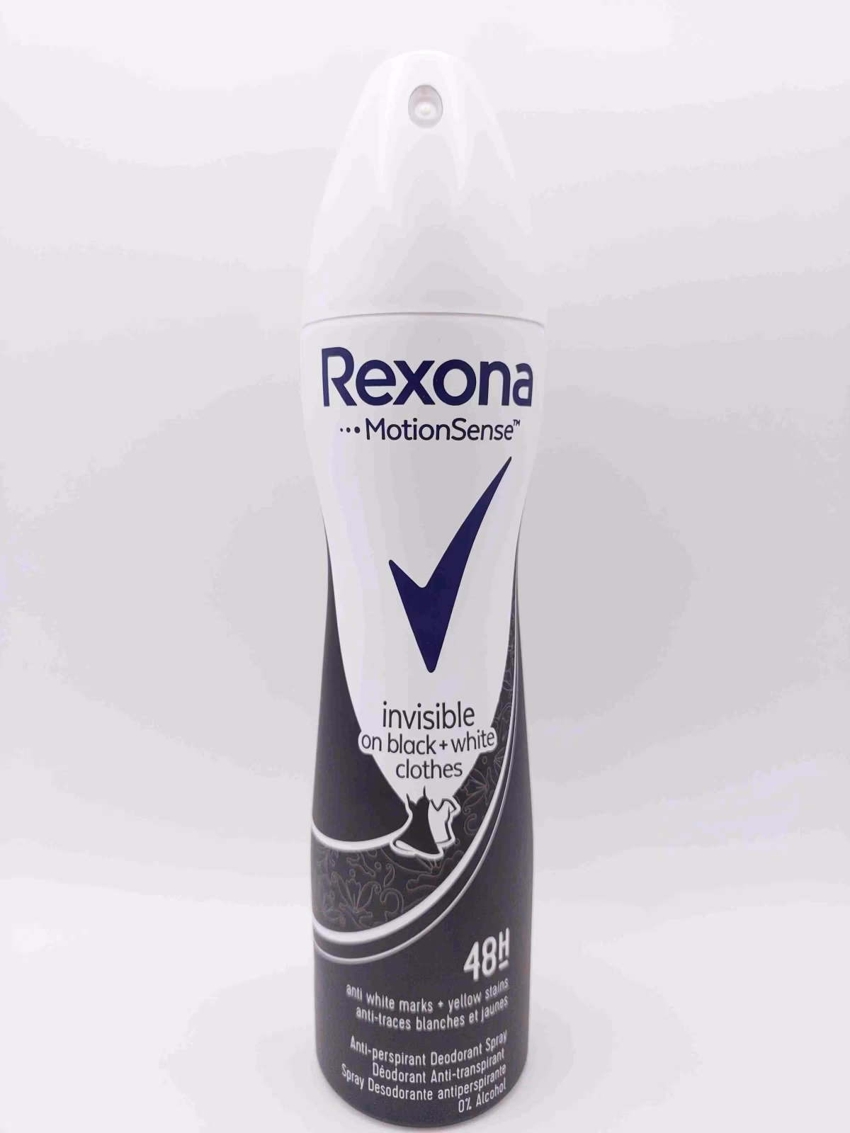 رکسونا زنانه اینویزیبل آن بلک اند وایت Rexona invisible on black + white clothes