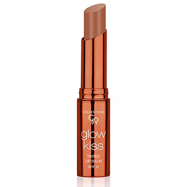 تینت بالم لب گلدن رز مدل Glow Kiss شماره 06 | رنگ‌دهی طبیعی و لطیف لب‌ها