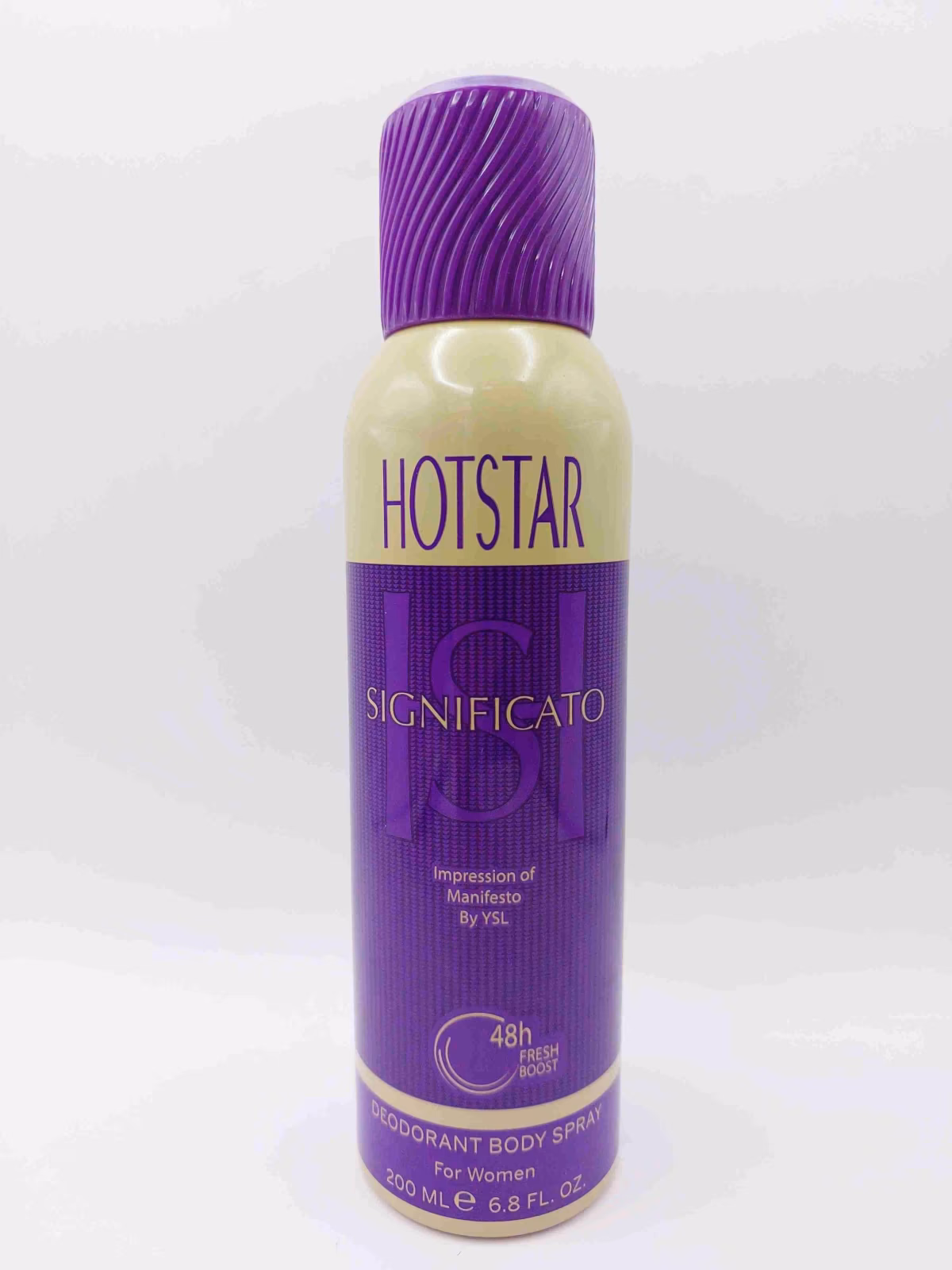 اسپری بدن زنانه هات استار Hotstar رایحه عطر معروف Manifesto برند YSL