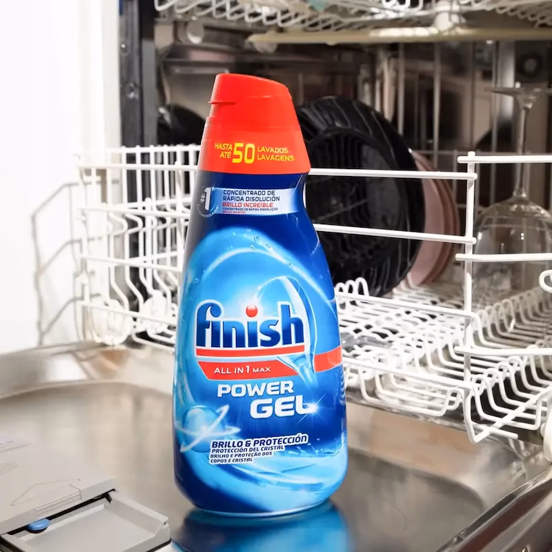 ژل ماشین ظرفشویی فینیش حجم 1000ml Finish Dishwasher Gel 1000ml — تصویر ۲