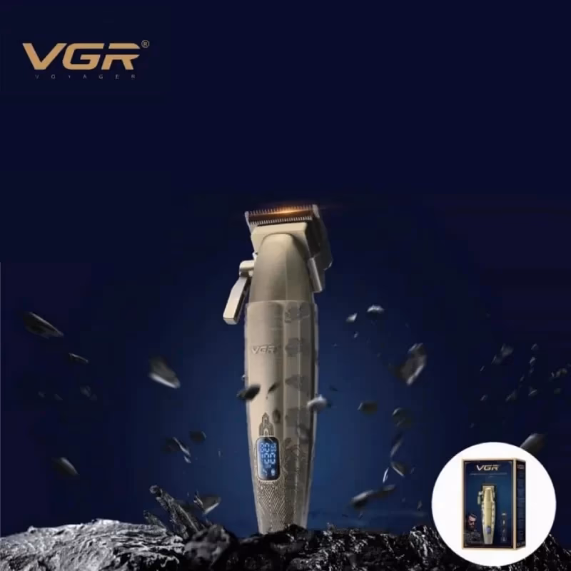 ماشین اصلاح موی سر و صورت شارژی وی جی ار مدل VGR V-036 — تصویر ۲
