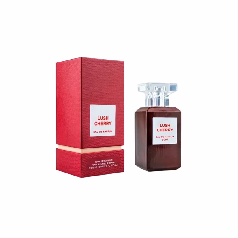 ادو پرفیوم فراگرنس ورد (Fragrance World) مدل Lush Cherry – حجم ۸۰ میلی‌لیتر