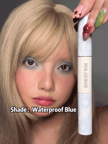 ریمل حجم‌دهنده و بلندکننده همه‌کاره ضد‌آب آبی شیگلم SHEGLAM مدل All‑In‑One Volume & Length Mascara — تصویر ۲