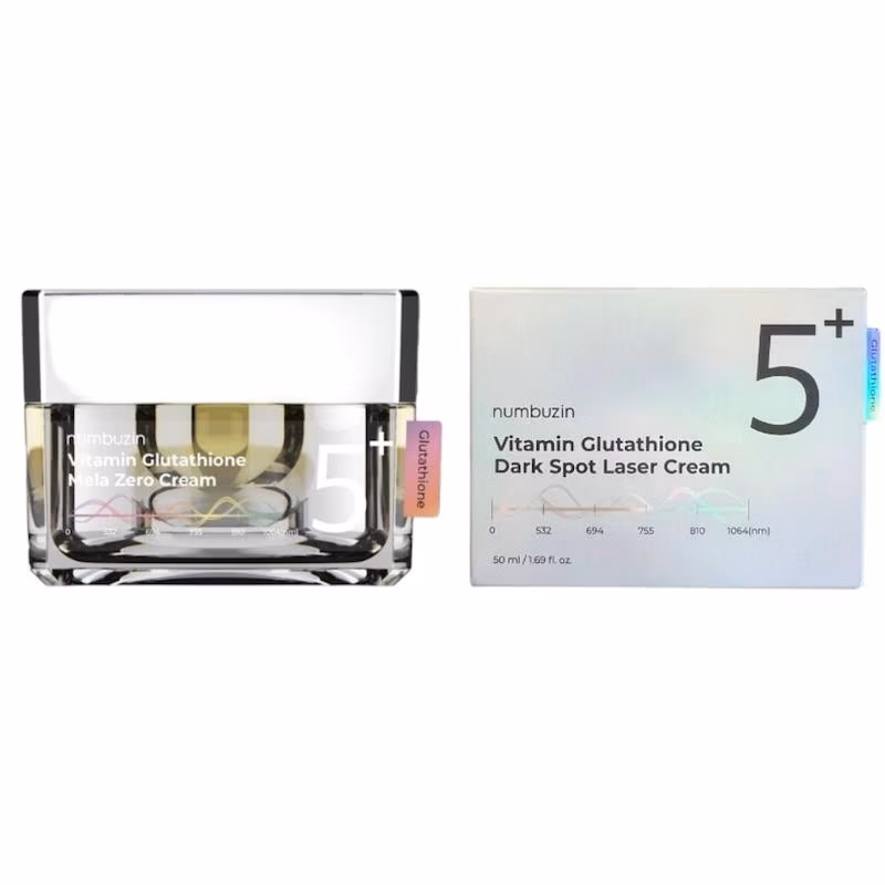 کرم ضدلک ویتامین گلوتاتیون نامبوزین شماره 5 Numbuzin No.5 Vitamin Glutathione Dark Spot Laser Cream — تصویر ۲