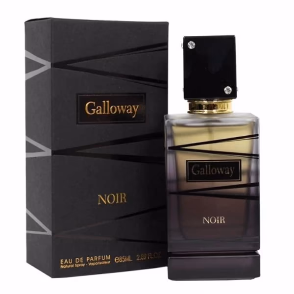 ادو پرفیوم مردانه فراگرنس ورد (Fragrance World) مدل Galloway Noir – حجم ۸۵ میلی‌لیتر