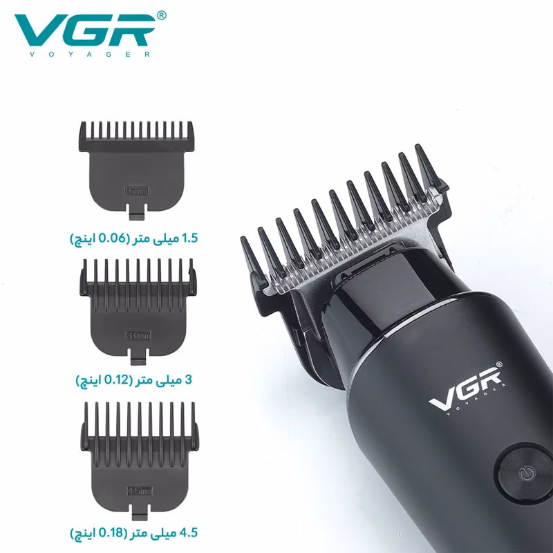 ماشین اصلاح موی سر و صورت وی جی آر مدل Professional V00933 — تصویر ۵