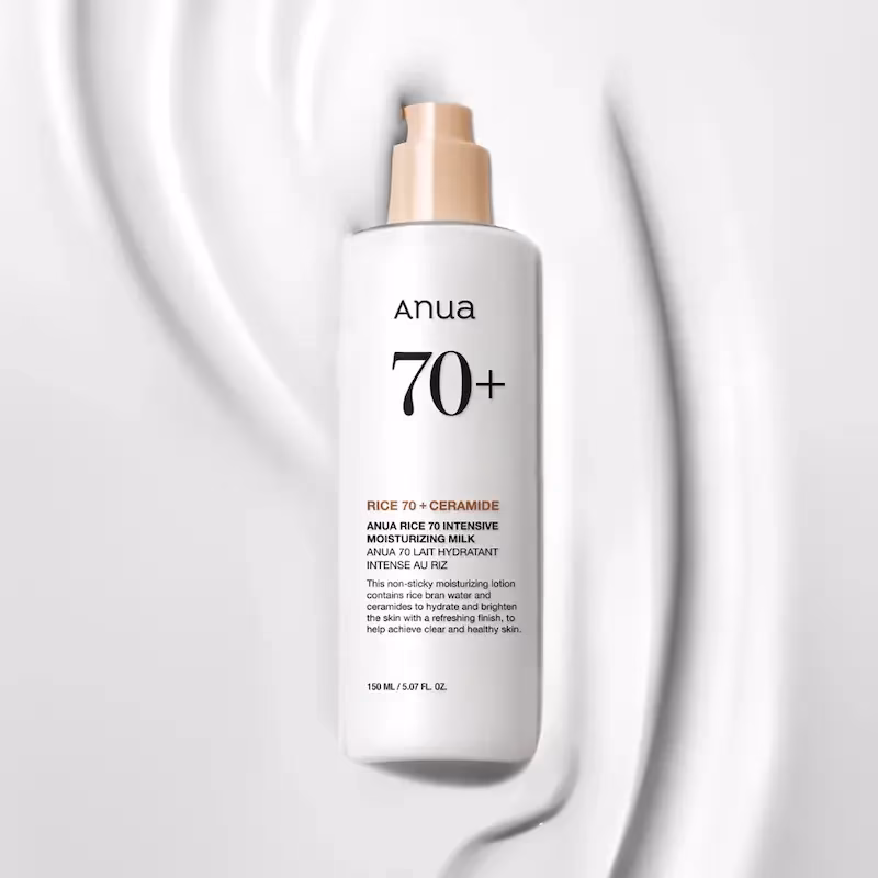 لوسیون برنج و سراماید آنوا Anua Rice 70 Ceramide Moisturizing Lotion