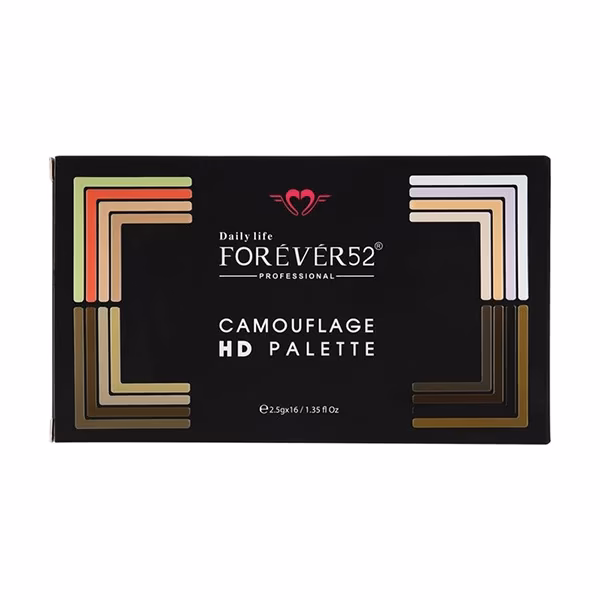 پالت کانسیلر فوراور52 مدل Camouflage HD | Daily Life Forever52 Camouflage HD Palette Concealer — تصویر ۲