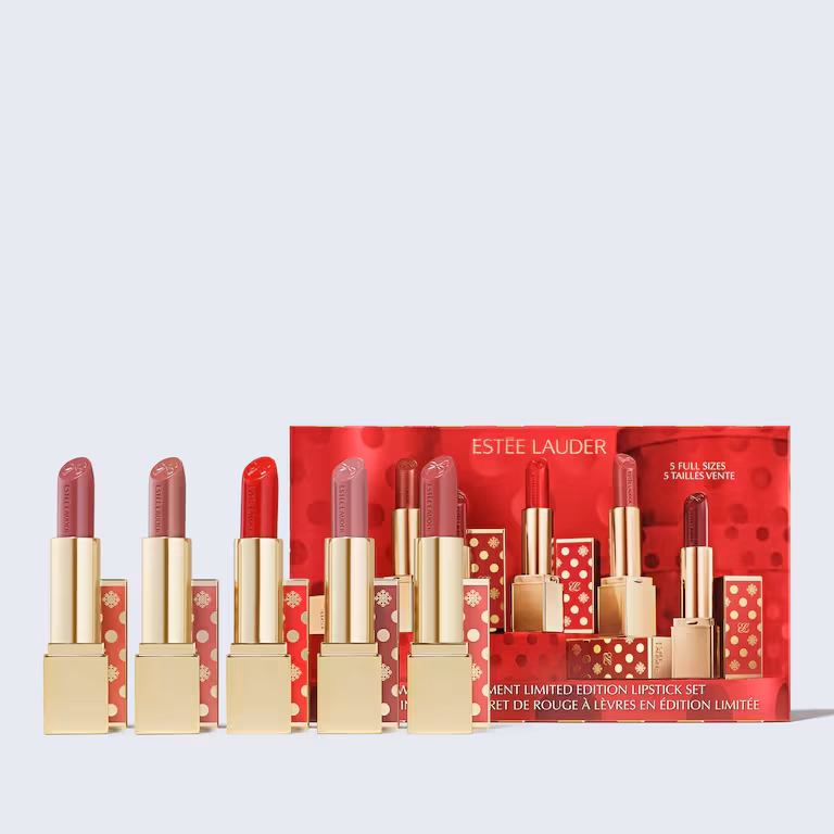 ست ۵ تایی رژلب استی لادر (Estée Lauder Limited Edition Lipstick Set)