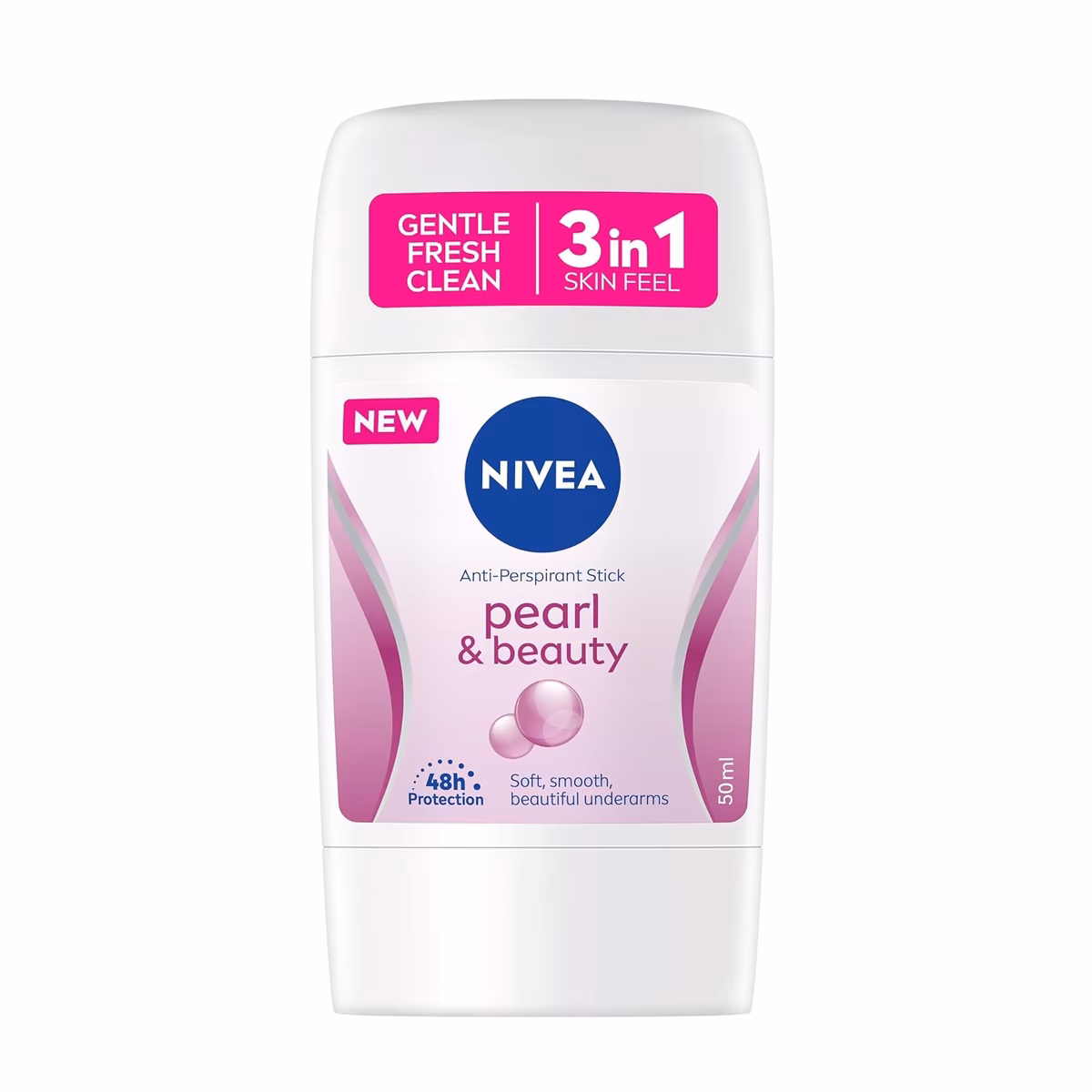 استیک ضد تعریق نیوآ مدل Pearl & Beauty حجم ۵۰ میلی‌لیتر | Nivea Anti-Perspirant Stick Pearl & Beauty 50ml