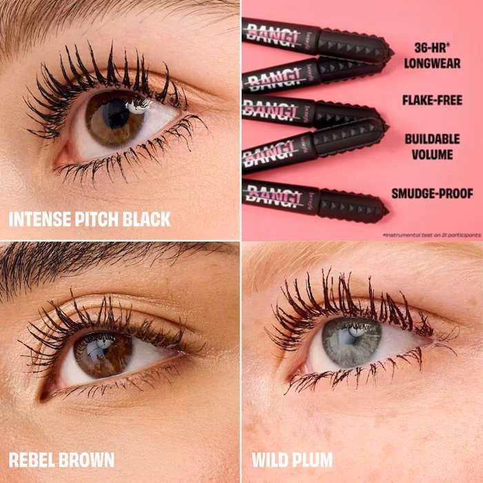 ریمل حجم‌دهنده و بلندکننده بنفیت مدل بدگل بنگ (Benefit BADgal BANG! Volumizing Mascara) — تصویر ۵
