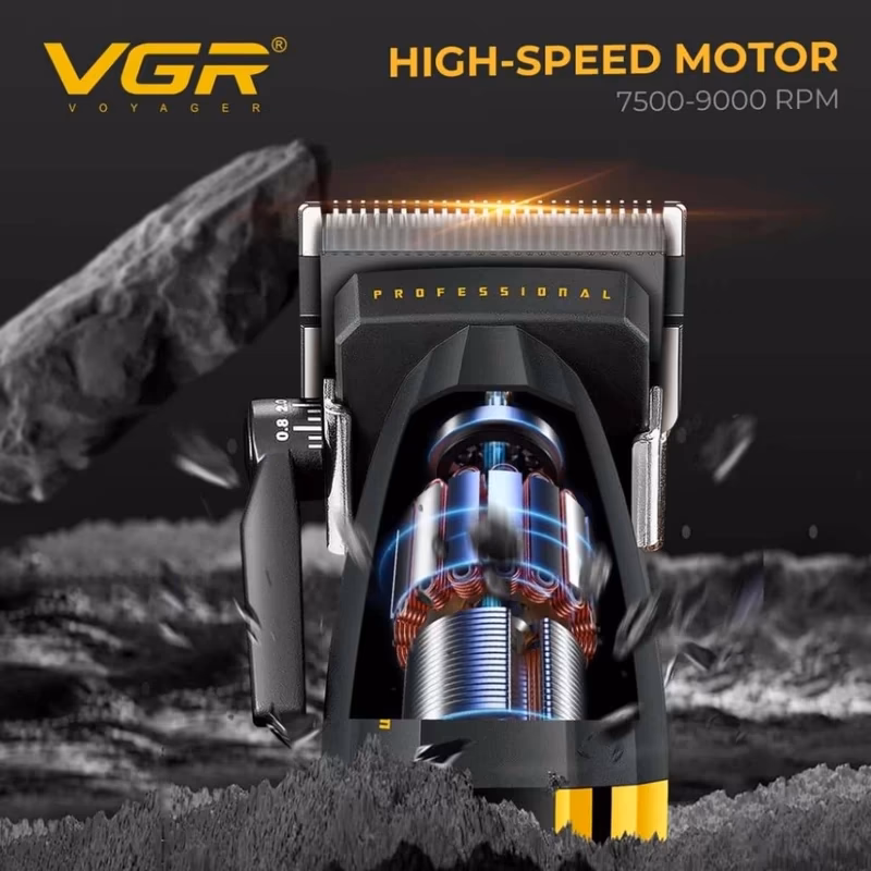 ماشین اصلاح موی سر و صورت شارژی وی جی آر مدل VGR V‑285 — تصویر ۴