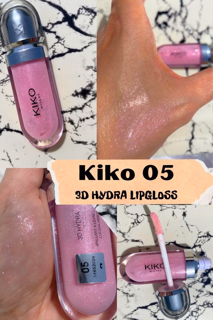 لیپ گلاس درخشان کیکو میلانو (Kiko Milano) مدل Hydra 3D — تصویر ۲