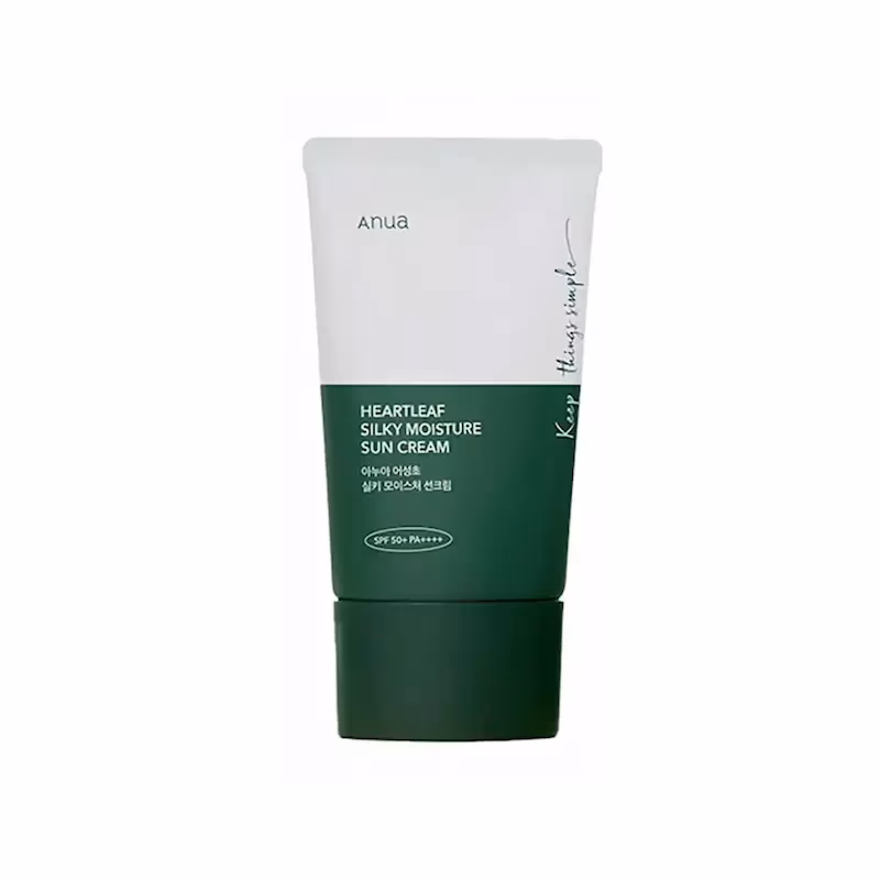 کرم ضد آفتاب بدون رنگ آنوا ANUA Keep SPF 50 حجم 50 میلی‌لیتر – مناسب انواع پوست