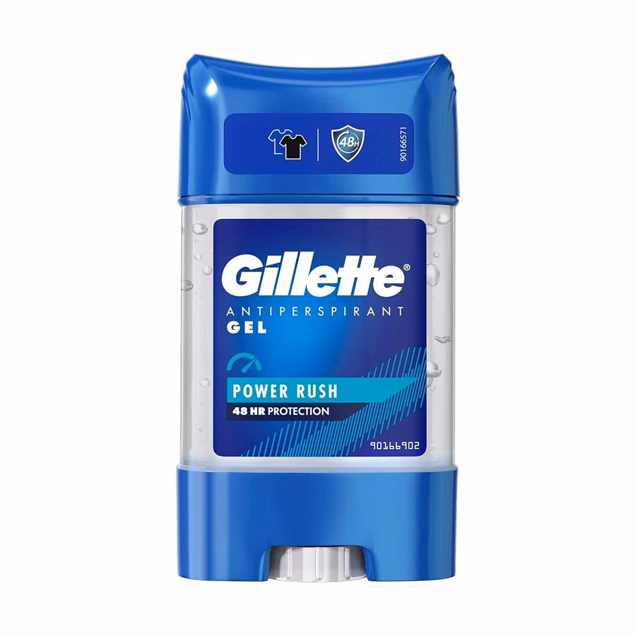 ژل ضد تعریق شفاف ژیلت مدل پاور راش | Gillette ClearShield Power Rush Gel