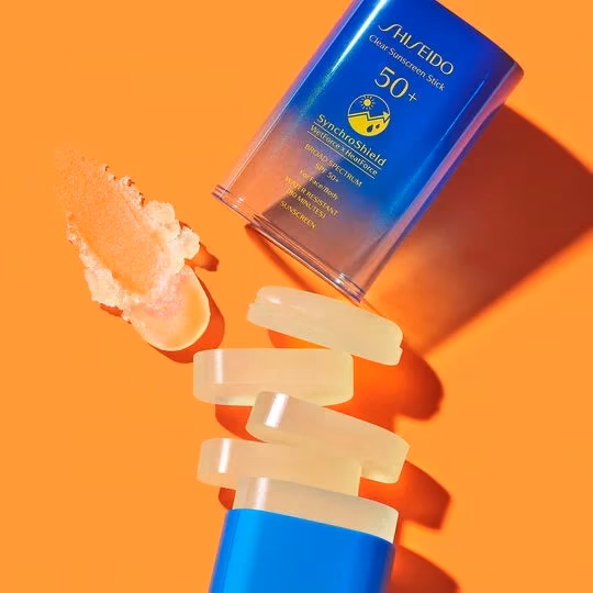 ضدآفتاب استیکی شیسیدو (Shiseido Clear Sunscreen Stick SPF 50+) — تصویر ۵
