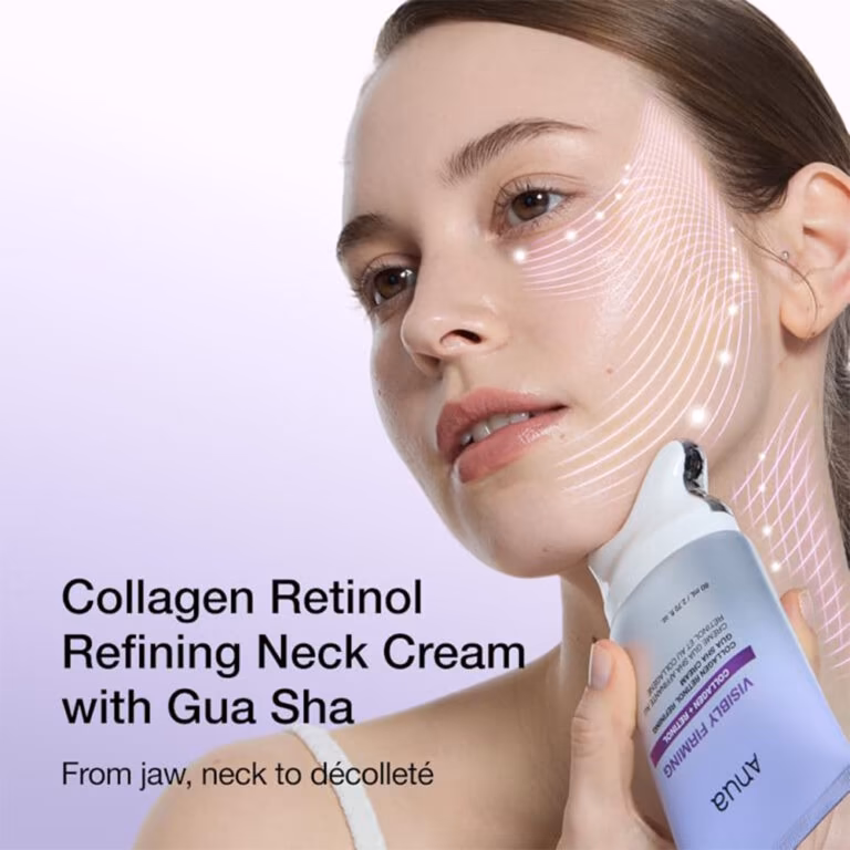 کرم لیفتینگ و ضد چروک گواشا آنوا مدل Retinol & Collagen — تصویر ۷