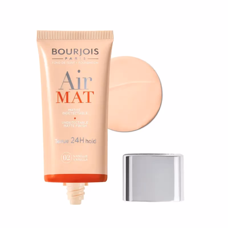 کرم پودر صورت بورژوآ (Bourjois) مدل Air Mat رنگ Vanille 02 حجم ۳۰ میلی‌لیتر