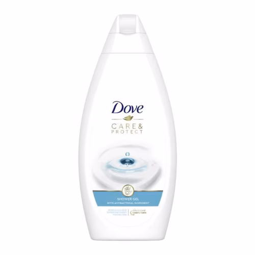 شامپو بدن داو (Dove) مدل Care & Protect حجم 500 میل؛ محافظت فعال از میکروبیوم پوست و شستشوی روزانه
