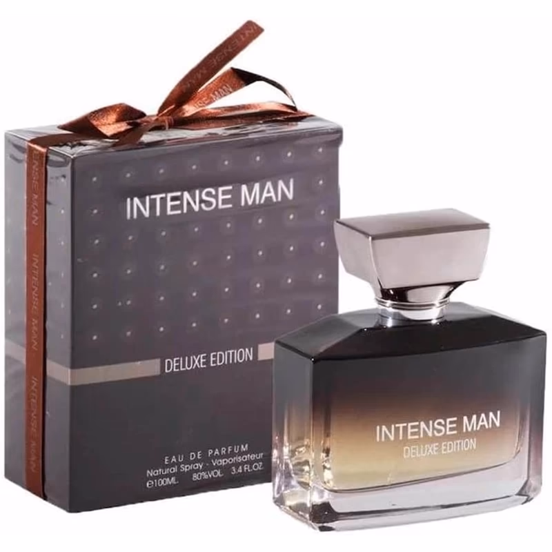 ادو پرفیوم مردانه فراگرنس ورد (Fragrance World) مدل Intense Man Deluxe Edition – حجم ۱۰۰ میلی‌لیتر