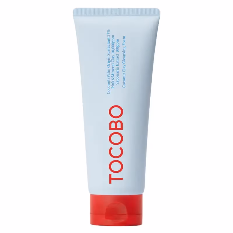 فوم شستشوی صورت توکوبو مدل Coconut Clay حجم 150 میلی‌لیتر – مناسب پوست مختلط تا چرب