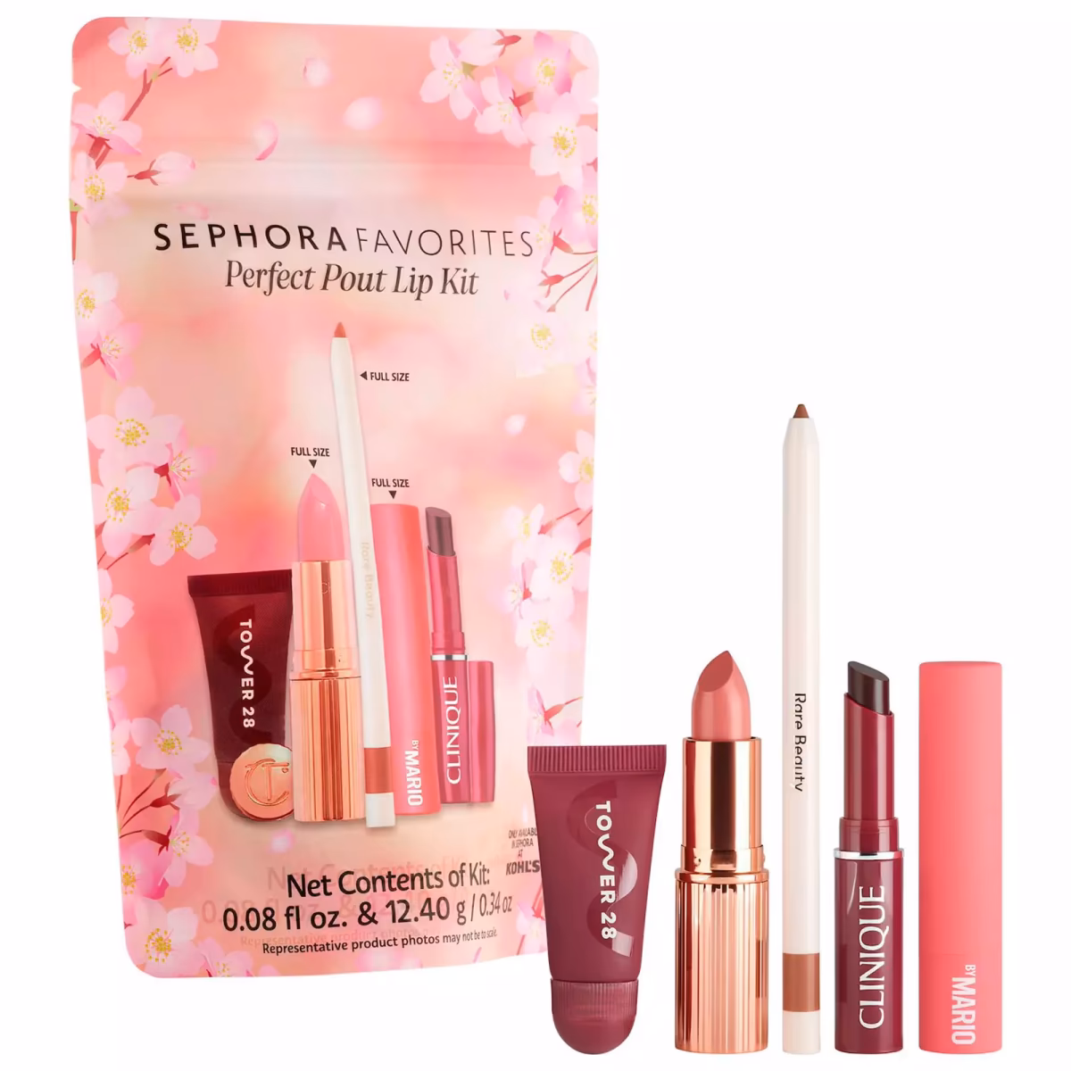 پک رویایی لب سفورا (Sephora Lip Set) | مجموعه‌ای از لوکس‌ترین برندهای آرایشی 2