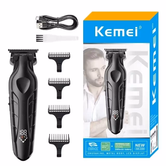 ماشین اصلاح موی سر و صورت شارژی کیمی مدل KM-2269 — تصویر ۴
