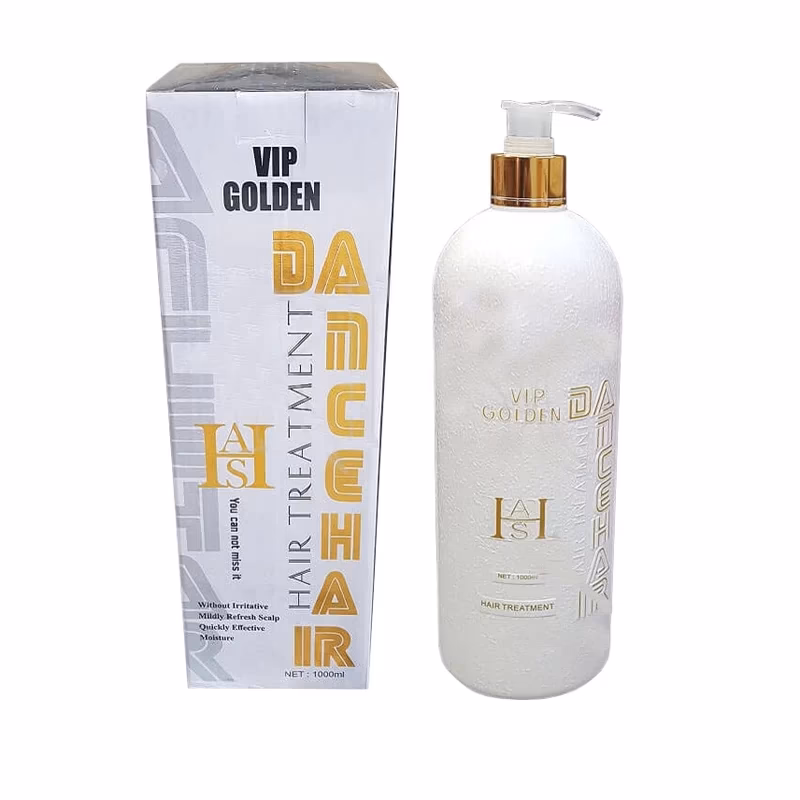 ماسک مو مغذی و تقویتی کاسه‌ای دنس هیر (Dance Hair) مدل VIP Golden – حجم ۱۰۰۰ میلی‌لیتر