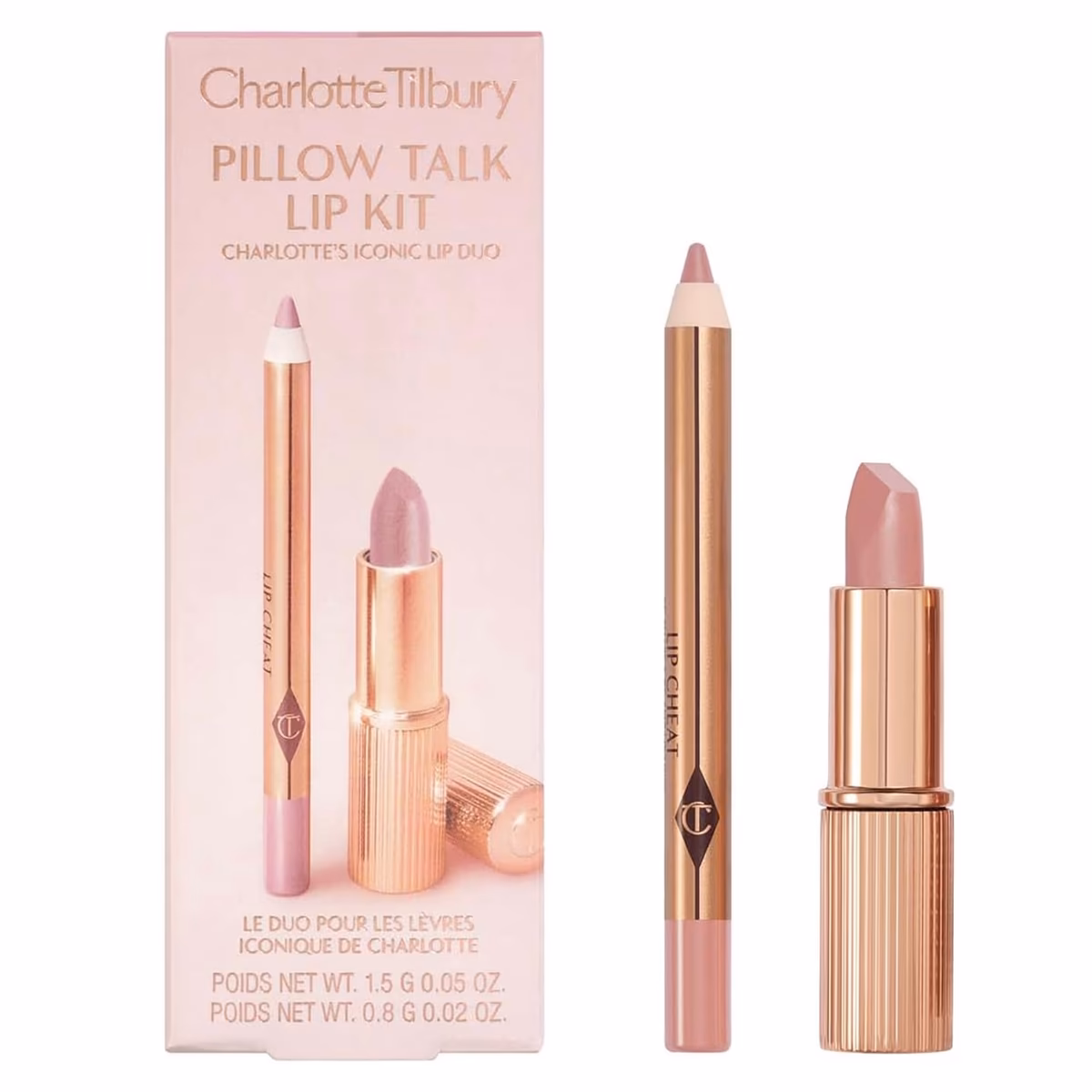 ست رژلب شارلوت تیلبری: Pillow Talk Lip Kit